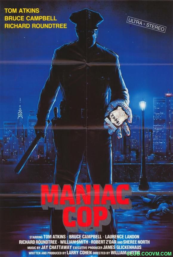 【原创压制无水印】【1988~1990】鬼面公仆I&II .Maniac.Cop.BD-1080P.英语中字.硬字幕【1.66G-1.7G】【百度盘】