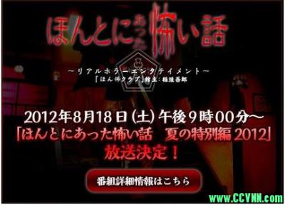 【百度云】[2012日本恐怖]《毛骨悚然撞鬼经 2012夏季特别篇》[日语中字][SUBPIG]【0.5G】