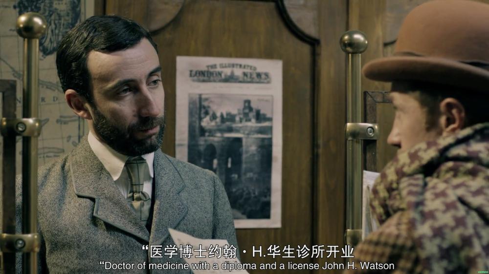 福尔摩斯探案Sherlock Holmes 2013俄罗斯 中英双语字幕 1080P 比涅瓦字幕组的清晰-百度网盘　每集2GB左右