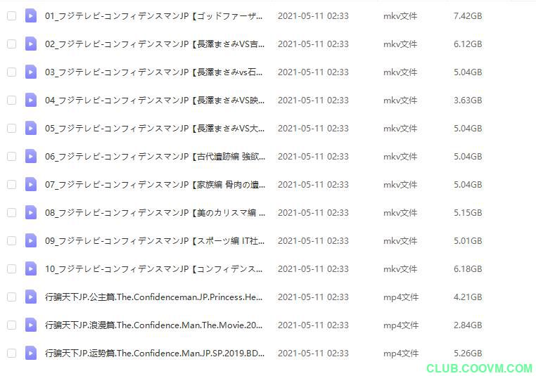 行骗天下JP，信用欺詐師JP tv版1~10集1080p 高码率单集5-7g，+3集剧场版1080p 2.8g~5.2g  2018-百度网盘