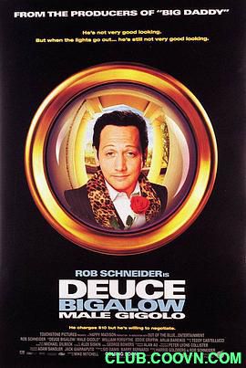 【憨直舞男】哈啦猛男秀（768X344分辨率）.1999.英语中字.Deuce Bigalow.rmvb格式369MB-百度网盘