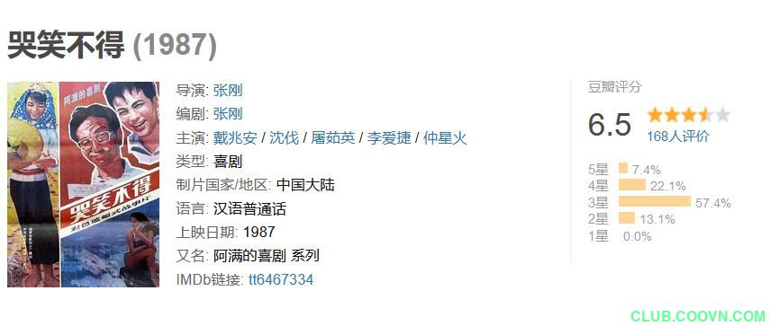 [大陆] 【老电影】【1987年】【哭笑不得】【共1.17G】-百度网盘
