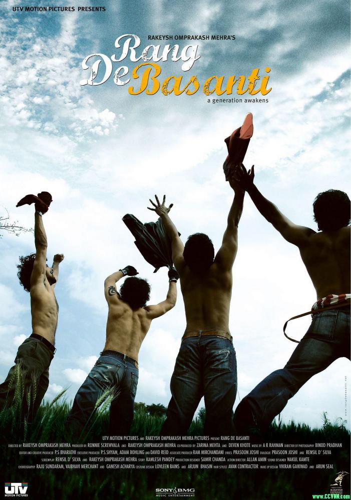 芭萨提的颜色 / 青春无敌 Rang De Basanti 2006 Hindi Bluray 1080p x264 DTS-HDMA.Hon3y.mkv.10.54GB-百度云