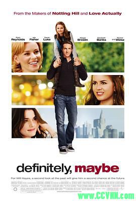 爱情三选一.2008喜剧 高分7.8.BD720P.中英双字.Definitely, Maybe.RMVB1.33G-百度网盘