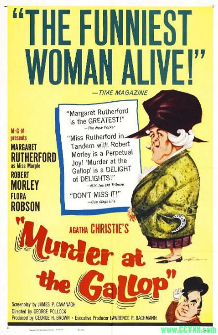 【奔马酒店谋杀案】Murder at the Gallop-1963-[英国犯罪喜剧-黑白片]-英语中字-【MP4/720P】-1.13G-百度网盘