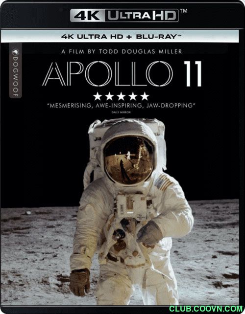[4K蓝光原盘] 阿波罗11号 Apollo 11 (2019) /  DOCU 2160p BluRay REMUX HEVC DTS-HD MA 5.1【21.06 GB】[BT]